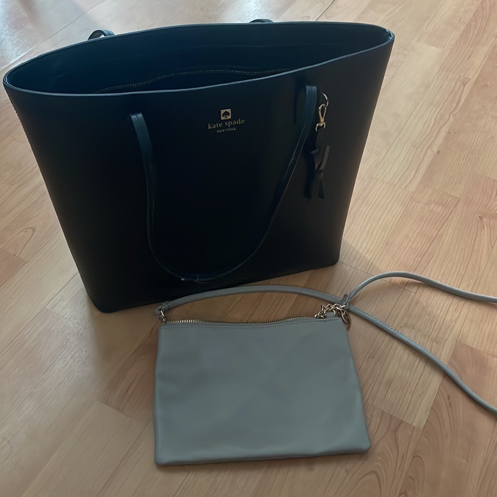 SOLD Large tote bag and small shoulder bag